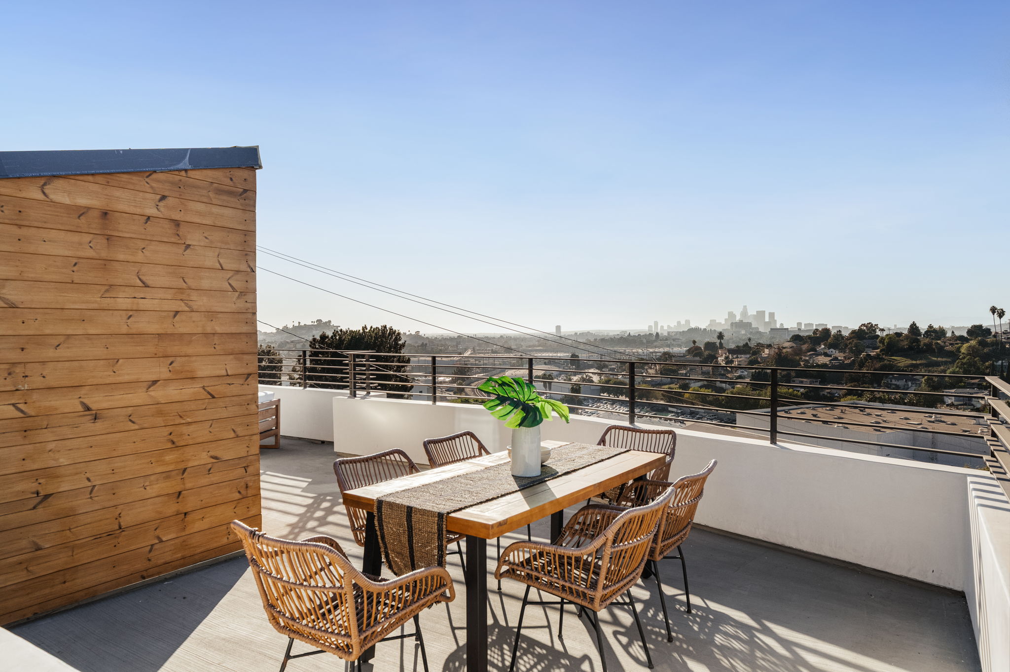 Hillside construction project